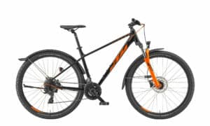 KTM CHICAGO STREET 29 flaming black (orange) 2023 29"; Diamant