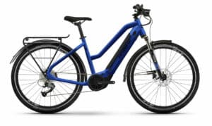 Haibike Trekking 4 gloss matte blue/black 2022 27