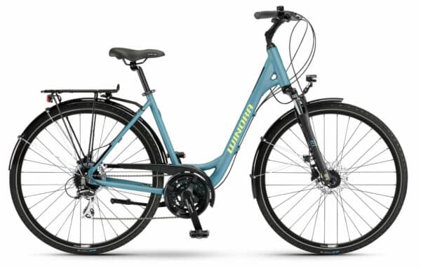 Winora Domingo 24 Cadet Blue matte 2024 28"; Wave