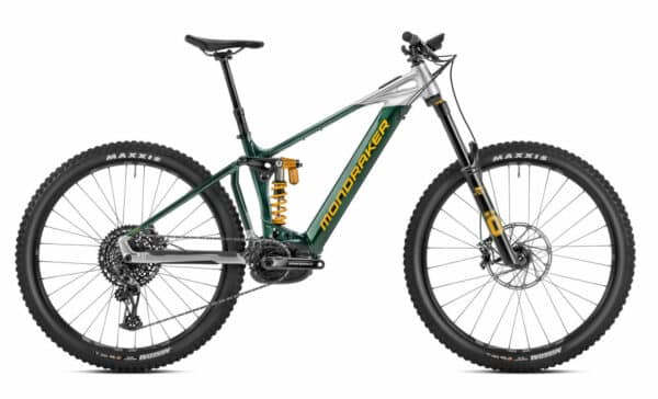 Mondraker LEVEL XR grün/silber/gelb 2023 29"; 750 Wh Diamant