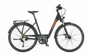 KTM LIFE 1964 black matt (chrome orange) 2022 28"; Wave