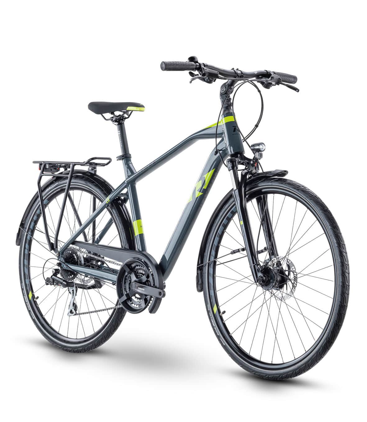 Raymon TourRay 3.0 grey/lime 2021 28"; Diamant
