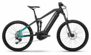 Haibike AllMtn 1 anthracite/turqoise 2022 29";/27