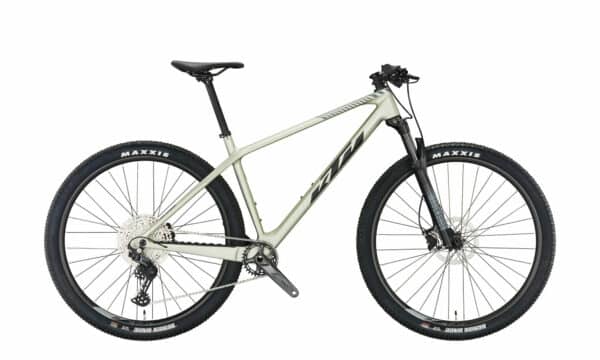 KTM MYROON PRO dew silver matt (black+grey+orange) 2023 29"; Diamant