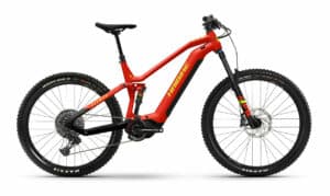 Haibike AllMtn 7 matte red/black neon 2022 29";/27