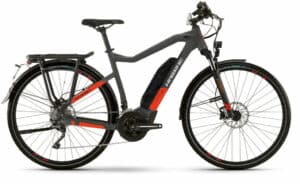 Haibike SDURO Trekking S 9.0 Anthracite/Red 2021 28"; 500 Wh Diamant