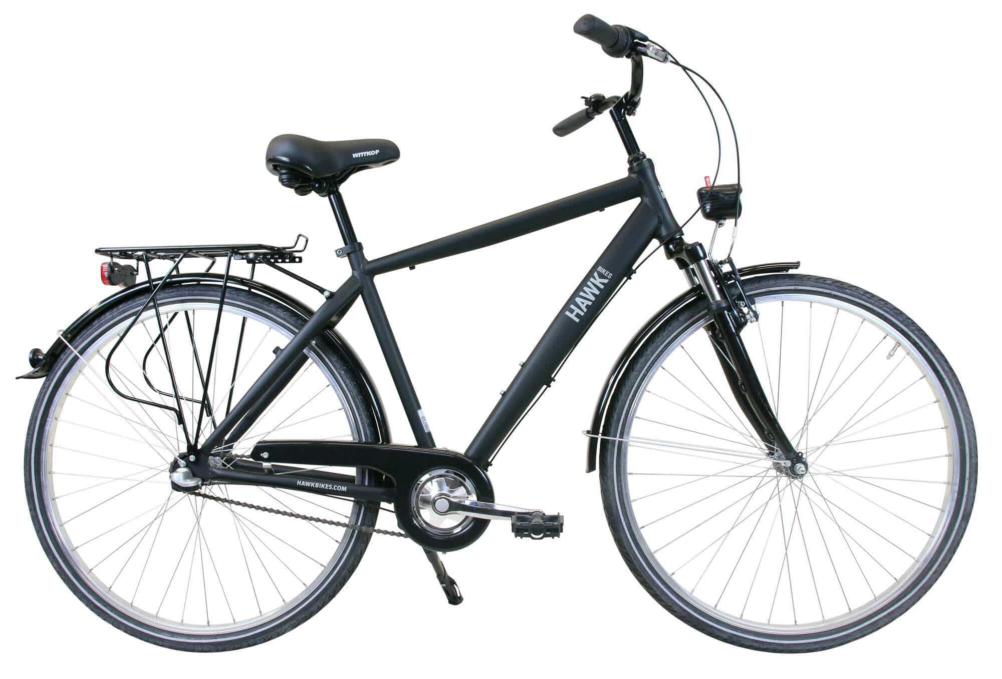 HAWK Citytrek Gent Premium Black 2023 28"; Diamant