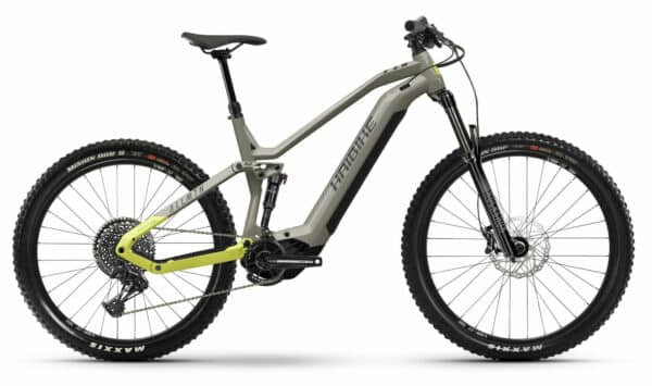 Haibike AllMtn 2 gloss grey lemon black 2024 29";/27