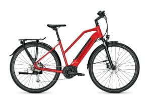 Raleigh KENT 9 firered glossy 2021 28"; 500 Wh Trapez