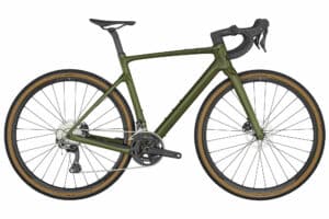 Scott Addict Gravel 30 Prism Olive Green 2023 28"; Diamant