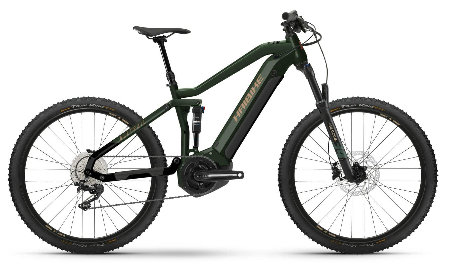 Haibike ALLTRAIL 4 matte green/metal gold/black 2022 29"; 630 Wh Diamant