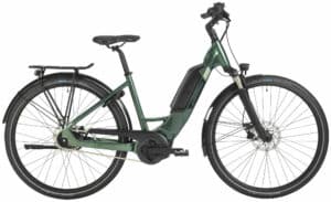 Stevens E-Courier Electric Blue Green 2023 28"; 500 Wh Wave