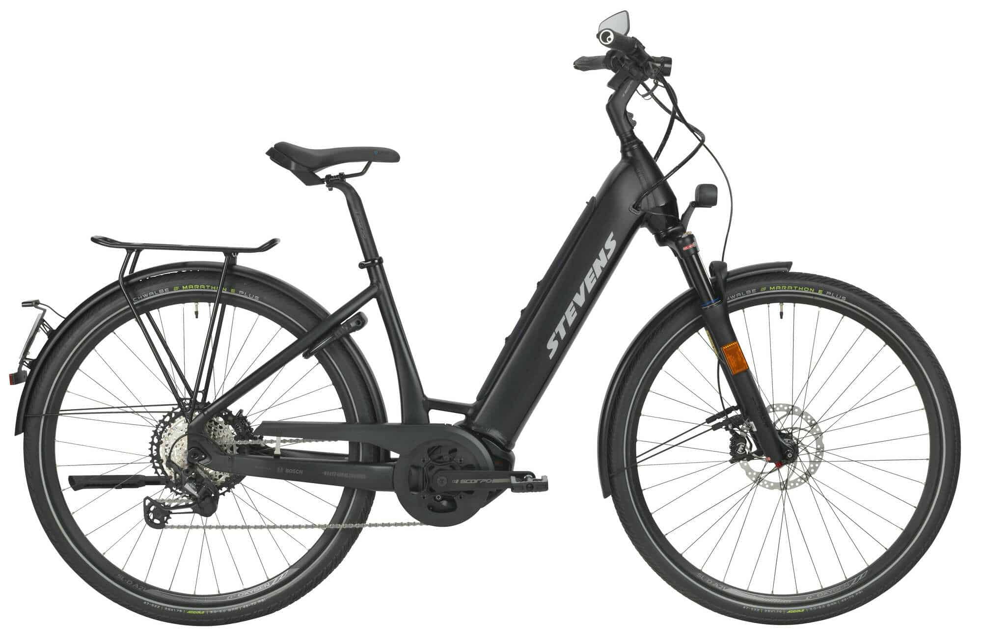 Stevens E-Triton 45 Forma Stealth Black 2022 28"; 625 Wh Trapez