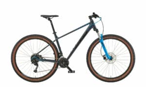 KTM CHICAGO 291 metallic grey (black+blue) 2022 29"; Diamant