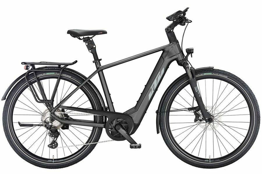KTM MACINA STYLE 730 black matt (grey+orange) 2023 28"; 750 Wh Diamant