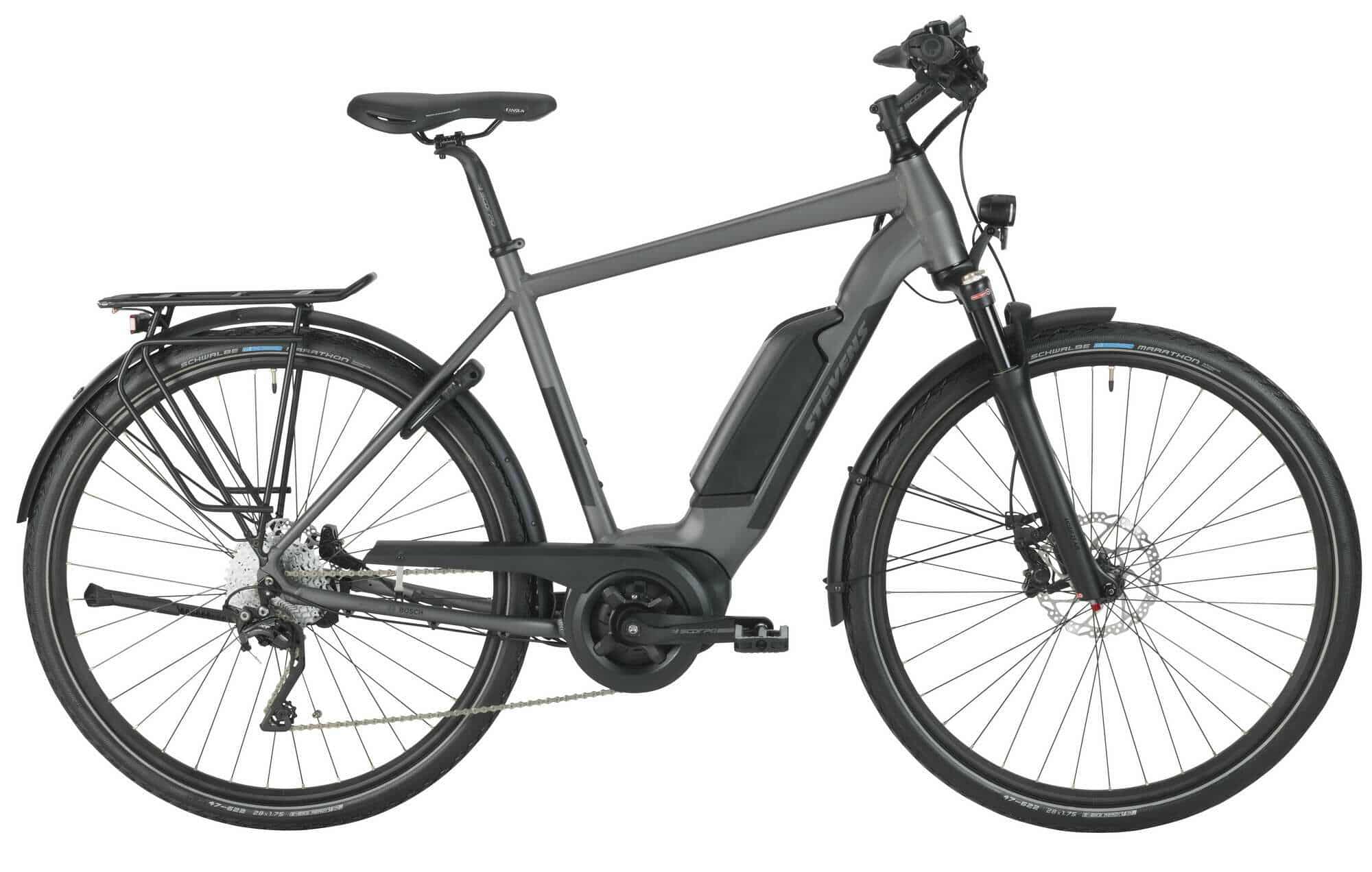 Stevens E-Triton Gent Velvet Grey 2022 28"; 500 Wh Diamant