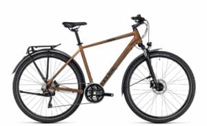 Cube Nature Pro Allroad gold´n´black 2023 28"; Diamant