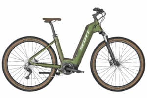 Scott Sub Cross eRIDE 10 Unisex Beetle Green 2022 29"; 625 Wh Wave