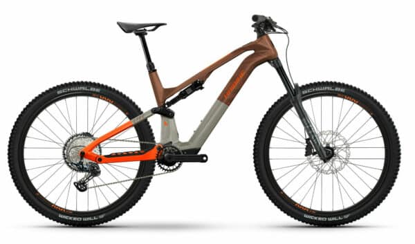 Haibike LYKE CF 10 leather/orange - gloss 2024 29"; 430 Wh Diamant