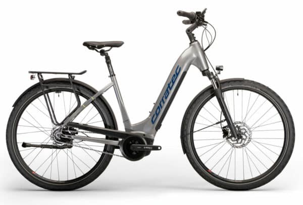 Corratec E-Power Trekking 28 SE 3.0 CX7 12S Wave Grau/Dunkelblau 2023 28"; 750 Wh...