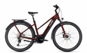 Cube Touring Hybrid EXC 625 red´n´white 2023 28"; 625 Wh Trapez