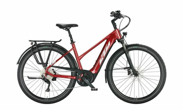 KTM MACINA TOUR CX 510 chrome red (silver+orange) 2022 28"; 500 Wh Trapez