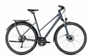 Cube Kathmandu EXC darkgrey´n´grey 2023 28"; Trapez