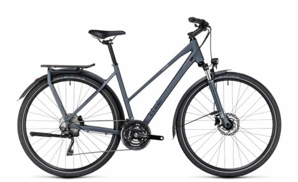 Cube Kathmandu EXC darkgrey´n´grey 2023 28"; Trapez