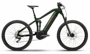 Haibike AllTrail 4 27.5 matte green metal gold black 2024 27