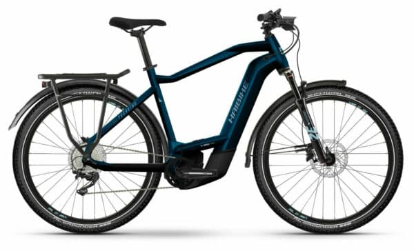 Haibike Trekking 8 gloss royal blue/metallic silver 2023 27