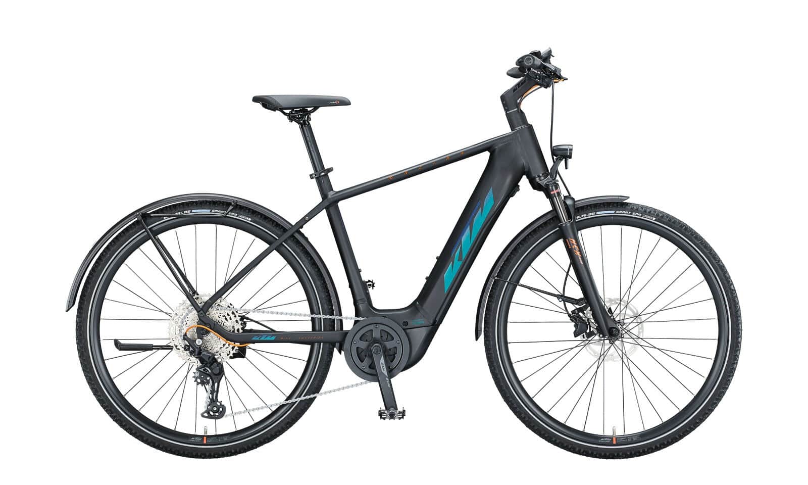 KTM MACINA CROSS LFC Black Matt ( Green Pur.flip Glsy ) 2021 28"; 625 Wh Diamant