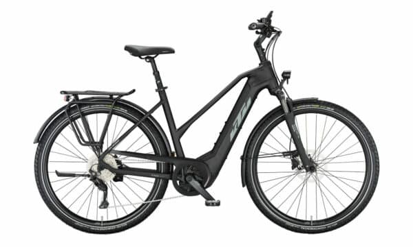 KTM MACINA TOUR CX 610 black matt (grey+yellow) 2023 28"; 625 Wh Trapez