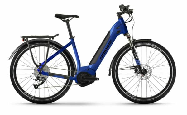 Haibike Trekking 4 gloss matte blue/black 2022 27