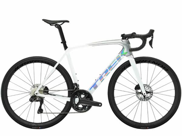 Trek Émonda SL 7 Trek White/Quicksilver 2023 28"; Diamant