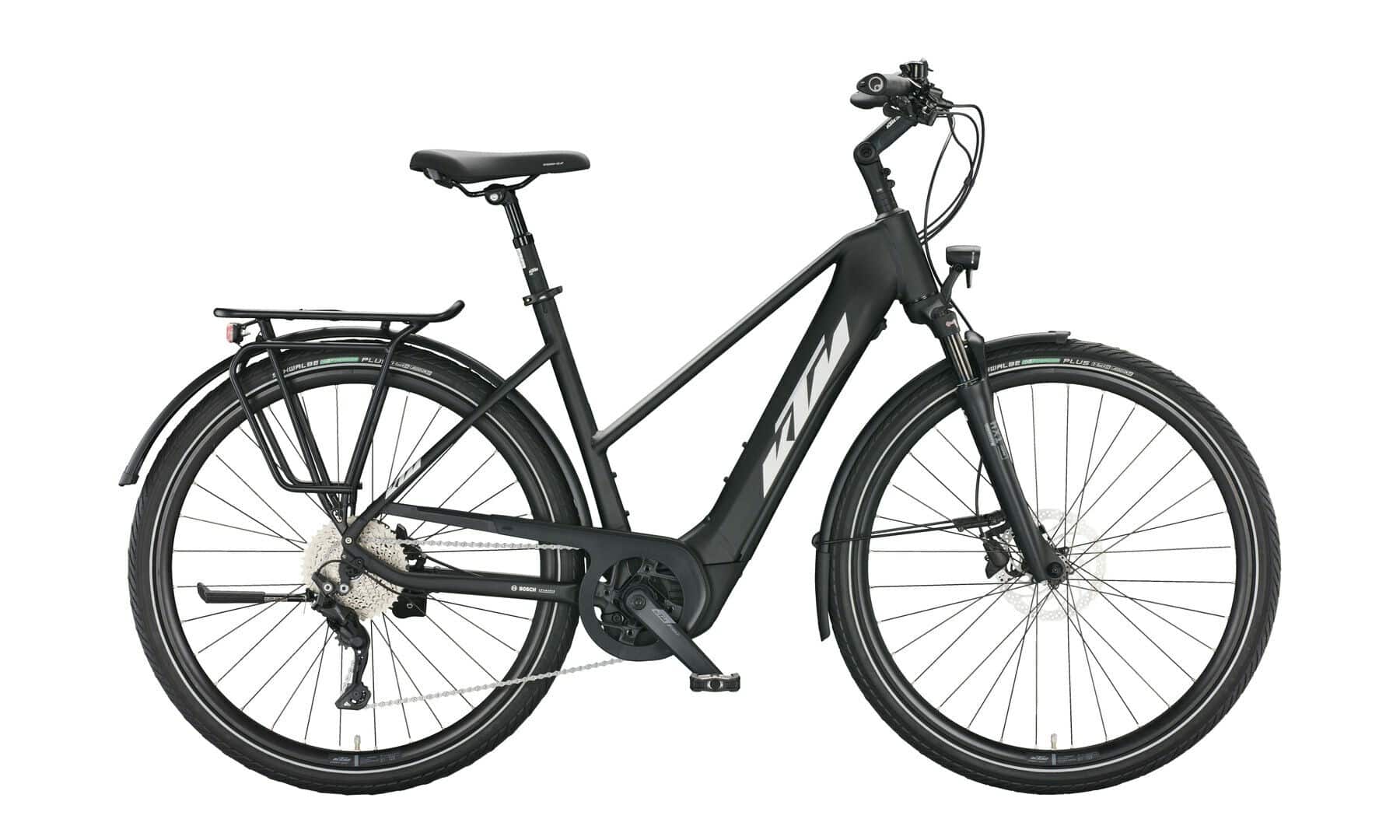 KTM MACINA TOUR CX 510 black matt (silver+orange) 2022 28"; 500 Wh Trapez