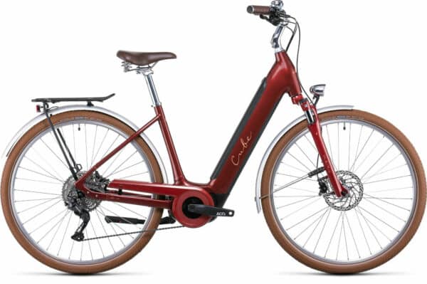 Cube Ella Ride Hybrid auburn´n´salmon 2022 28"; 500 Wh Wave