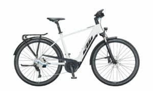 KTM MACINA SPORT P610 Metallic White ( Black Blue ) 2021 28"; 625 Wh Diamant