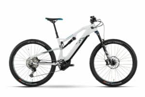 Raymon FullRay 150E 10.0 SLX white/grey/new blue 2022 29"; 630 Wh Diamant