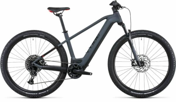 Cube Reaction Hybrid EXC grey´n´red 2022 29"; 750 Wh Diamant