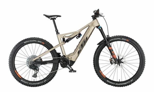 KTM MACINA PROWLER PRESTIGE platin bronze matt (black+orange) 2023 29";/27