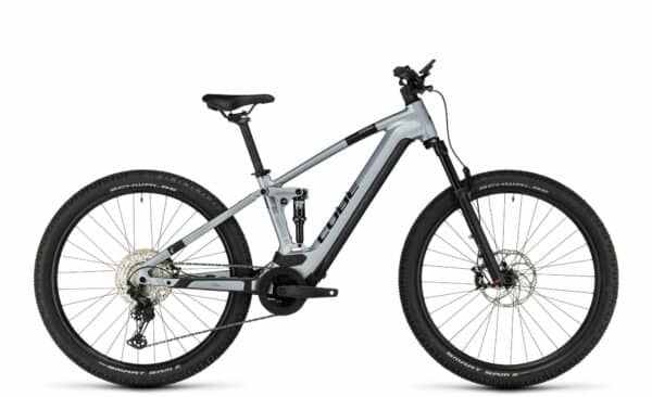 Cube Stereo Hybrid 120 Race 750 polarsilver´n´black 2023 29"; 750 Wh Diamant