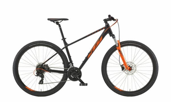 KTM CHICAGO 292 black matt (orange) 2022 29"; Diamant