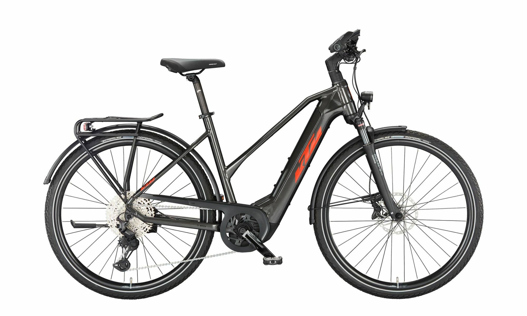 KTM MACINA SPORT 720 machine grey (orange+black) 2023 28"; 750 Wh Trapez