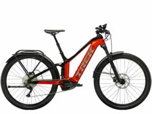 Trek Powerfly FS 4 Equipped Gen 3 Lava/Trek Black 2023 29"; 625 Wh Diamant