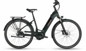 Stevens E-Courier Luxe Forma Stealth Black 2022 28"; 500 Wh Wave