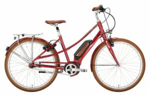 Excelsior Vintage E 7-Gang queensred 2022 28"; 400 Wh Trapez