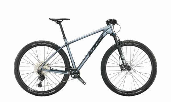 KTM MYROON ELITE metallic grey (black+silver) 2022 29"; Diamant