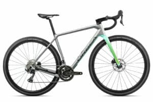 Orbea Terra M30TEAM Stone Silver (Matt)-Ice Green (Gloss) 2023 28"; Diamant