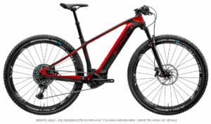 Simplon SENGO PMAX XT-12 Cosmic Red Glossy / Black Matt 2023 29"; 625 Wh Diamant