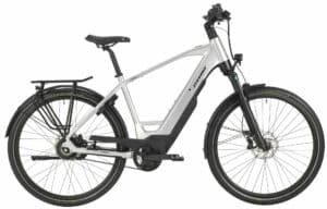 Stevens E-Courier Plus Gent Electric Silver 2023 28"; 725 Wh Diamant